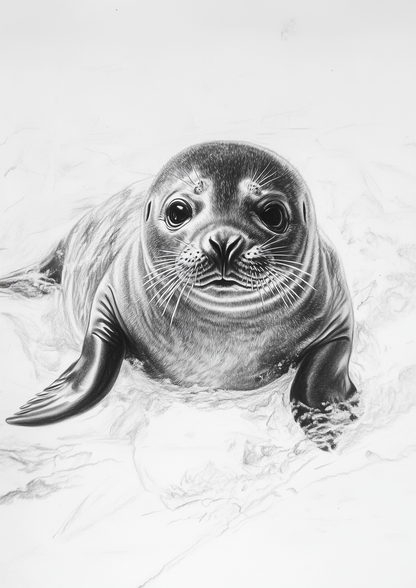 Sälbesök i Svalbard