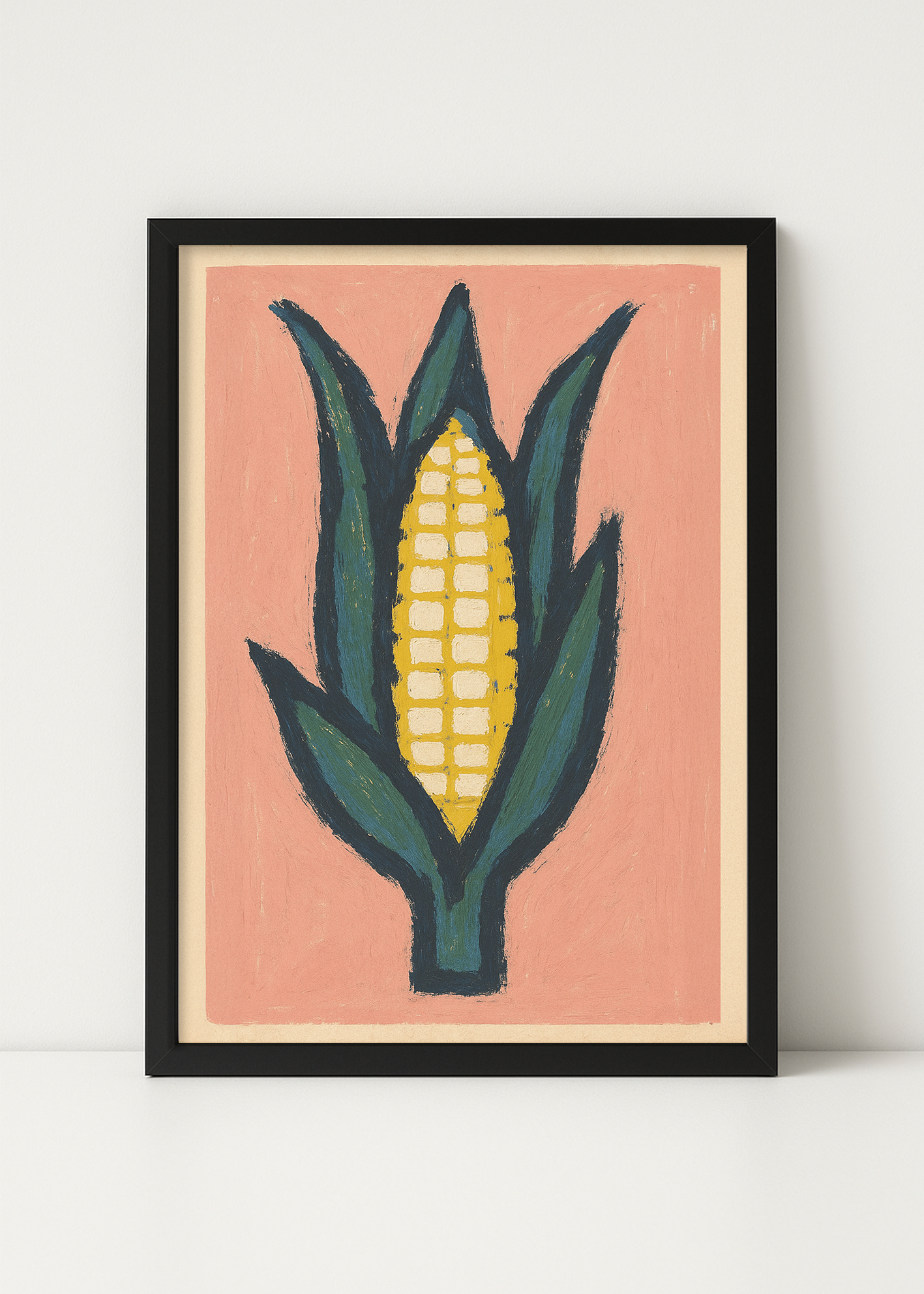 Majsfält utanför Cancún