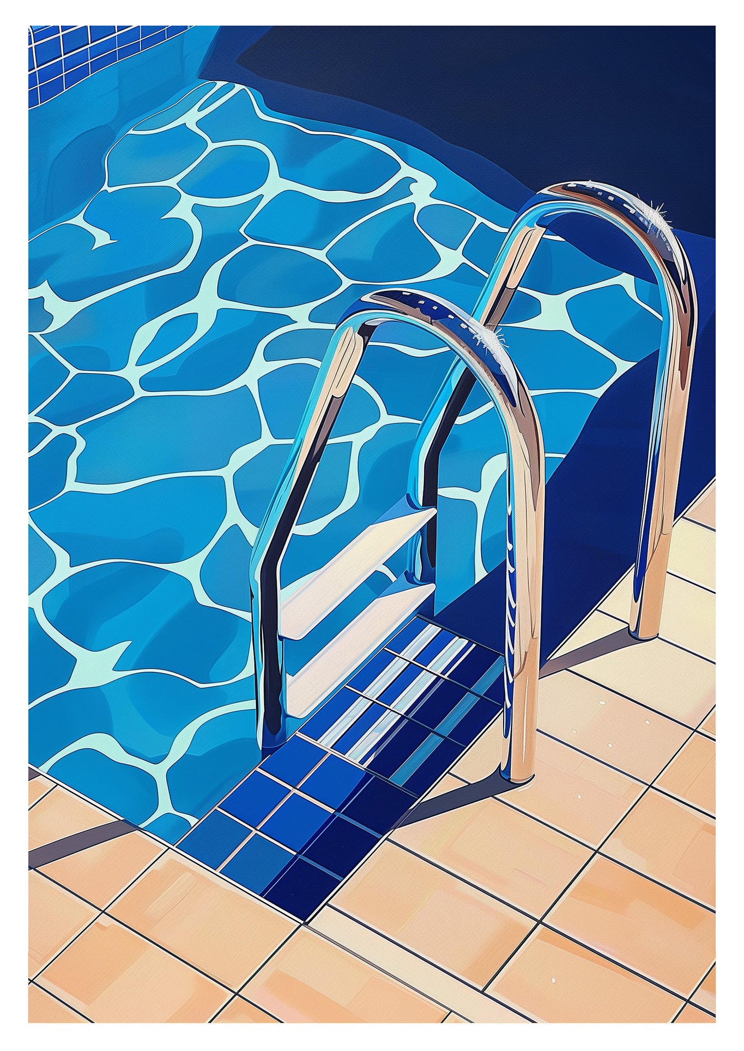 När solen glittrar i vattnet