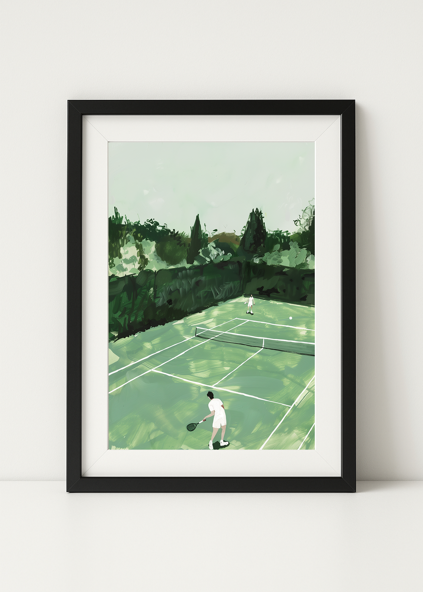 Tennismatch i Båstad