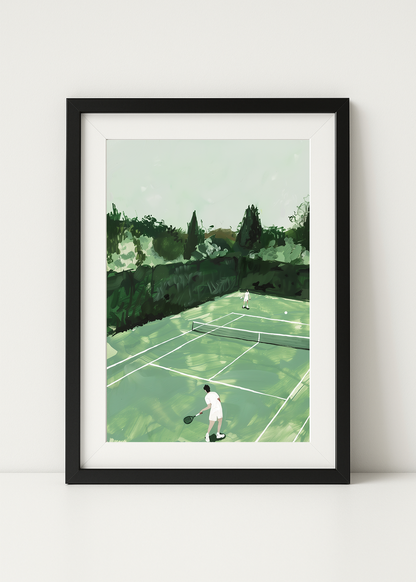 Tennismatch i Båstad