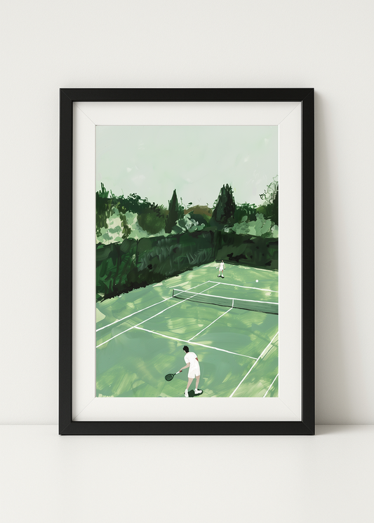 Tennismatch i Båstad